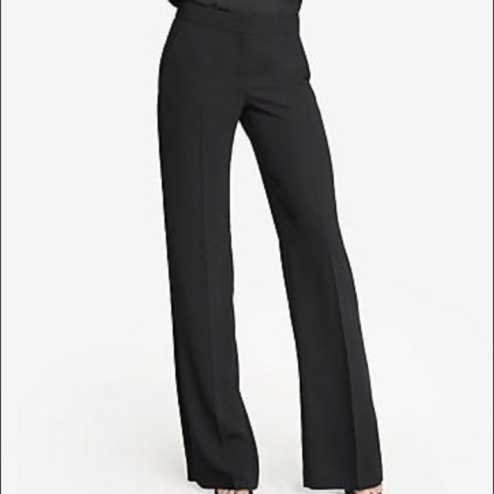 DONATED EUC Express Editor Dress Pants Black